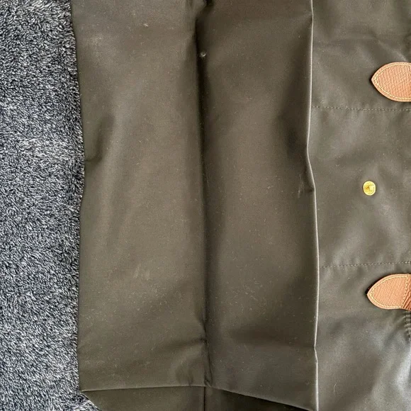 Longchamp Black and Brown Tote Bag - Picture 6 of 7